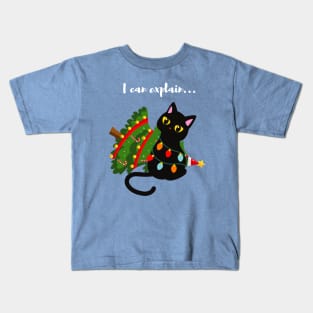 Santa i can explain - christmas present Kids T-Shirt